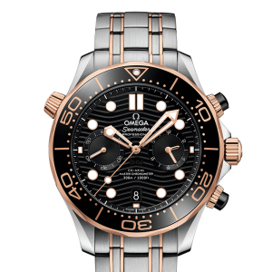Seamaster Diver 300m CHRONOGRAPH Sedna? Gold Black 44mm
