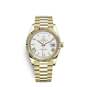 Day-Date 40 White/18 Carat Yellow Gold 40mm