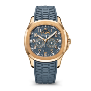 Patek Philippe Aquanaut Luce Annual Calendar Rose Gold Blue-Gray 5261R-001